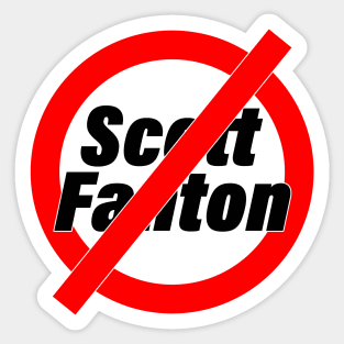 Not Scott Fanton Museum Sticker